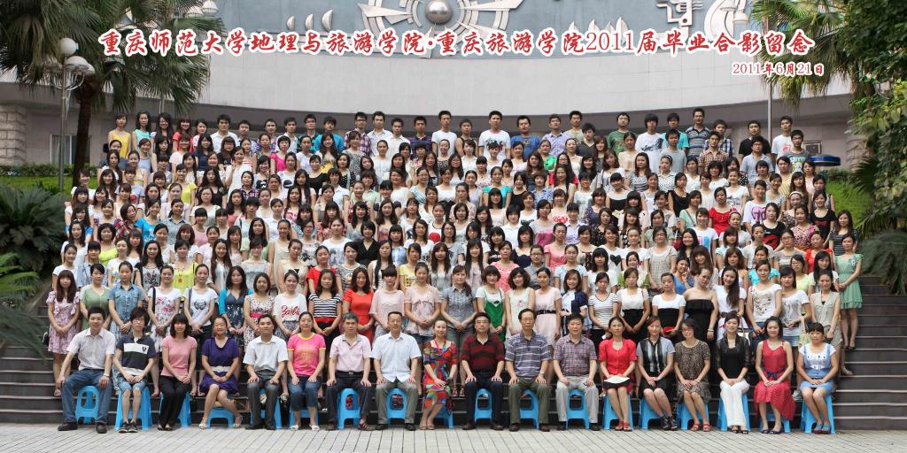 2007级旅游员工合影